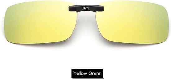 clip sur lunettes de soleil (vert) | bol.com
