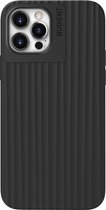 Apple iPhone 12 Pro Hoesje - Nudient - Bold Serie - Hard Kunststof Backcover - Charcoal Black - Hoesje Geschikt Voor Apple iPhone 12 Pro