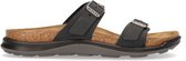 Birkenstock Sierra Dames Slippers Black Narrow-fit | Zwart | Nubuck | Maat 39