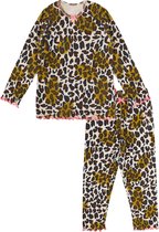 Claesen's pyjama meisje Brown Blue Panther maat 128-134