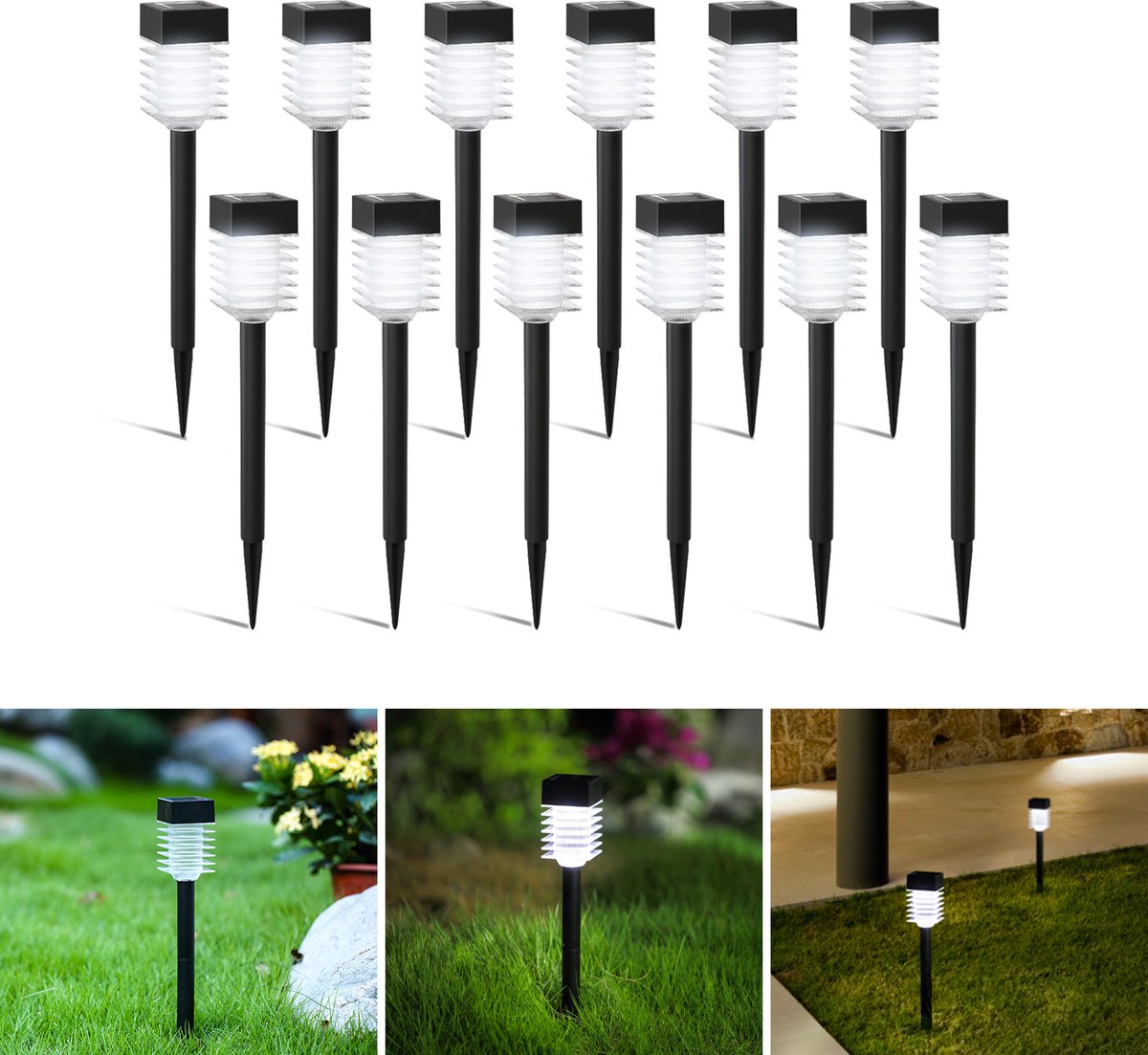 ZVO Zonnelamp voor buiten en tuin, 2 stuks 120 leds, vuurwerk, lichtdecoratie, 2 modi, gekleurde solarverlichting, tuinstekker met kleurverandering, led, weerbestendig, tuinverlichting voor buiten