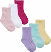 Tick Tock - 6 paar baby sokken - Maat 12-24 mnd