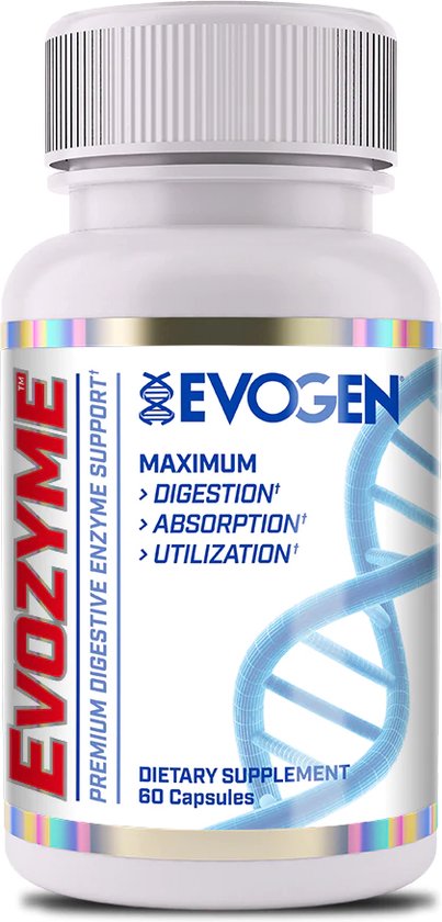 Evogen Nutrition - Evozyme enzyme Complex 60 porties - Health & Wellness - Sportsupplement
