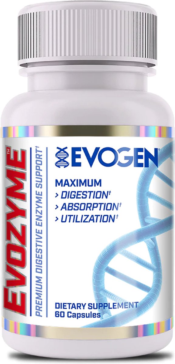 Evogen Nutrition - Evozyme enzyme Complex 60 porties - Health & Wellness - Sportsupplement