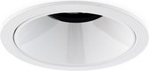 Groenovatie LED Inbouwspot 10W CREE - Rond - Ø84mm - Kantelbaar - Wit/Wit