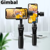 AspektProducts Gimbal - Mobiele Telefoon Stabilisator -  3-Axis - Gezichtsherkenning - Objectherkenning - Zwart