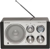 Denver TR-61 Transistor Radio - Draagbare Radio - Transister Radio Op Batterijen - Zwart
