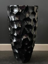 Goodyz - Deuken Vaas - 60cm hoog - kleur zwart - leverbaar in diverse kleuren