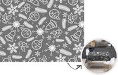 Kerst Tafelkleed - Kerstmis Decoratie - Tafellaken - Patronen - Kerstmis - Decoratie - 170x130 cm - Kerstmis Versiering