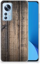 Telefoon Hoesje Xiaomi 12 | 12X Leuk TPU Back Cover Steigerhout