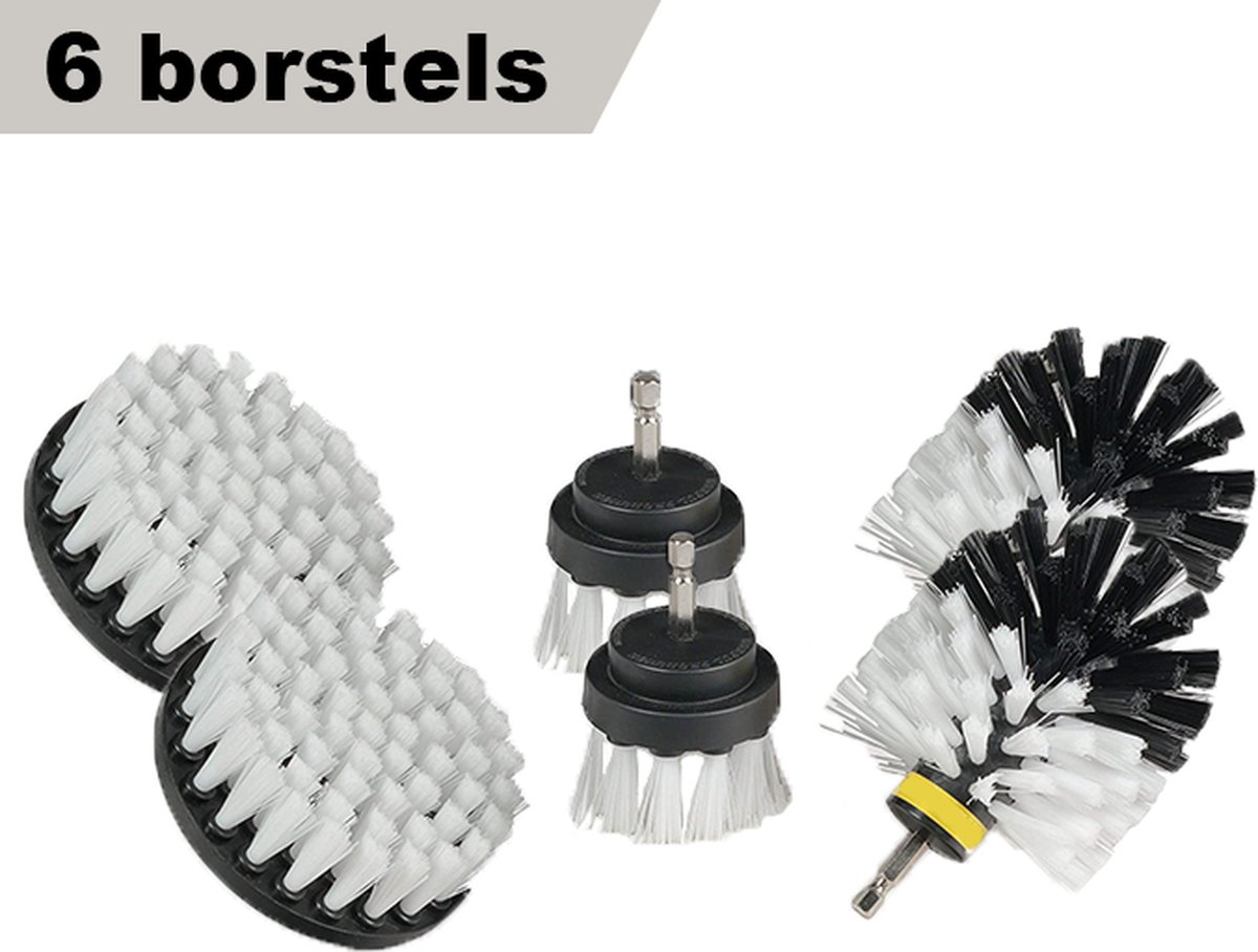 SKINSTAR Komplett Bürsten Set Rotorbürste WorldCup Professional 6 Teilig 120mm