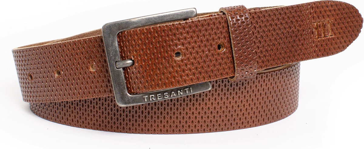 ZACK | Geperforeerde leren riem