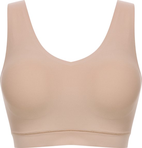 Chantelle Bralette top met vulling - Soft Stretch - Padded top - XL - Huidskleur.