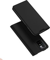 Dux Ducis - Telefoonhoesje geschikt voor Xiaomi Redmi Note 10 - Skin Pro Book Case - Zwart