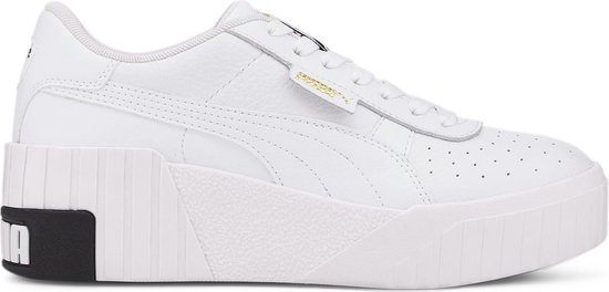 Puma Cali Wedge Wit - Dames Sneaker - 373438 03 - Maat 38 | bol.com