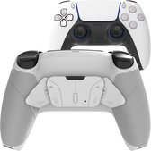 Contrôleur CS eSports MASTER pour PS5 + PC - Accessoires de jeu PlayStation 5 - SCUF MOD avec 4 touches arrière réglables + palettes et déclencheurs de clic de souris et joysticks interchangeables - Blanc