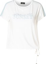 YESTA Latoya Jersey Shirt - White - maat 3(52)