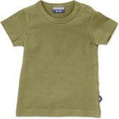Silky Label t-shirt pesto green - korte mouw - maat 74/80 - groen