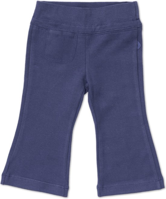 Pantalon Silky Label prune violet - jambe large - taille 74/80 - violet