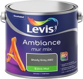 Levis Ambiance Muurverf - Extra Mat - Shady Grey A80 - 2.5L