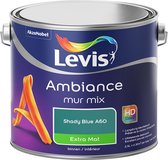 Peinture pour les murs Levis Ambiance - Extra Mat - Blue Shady A60 - 2.5L