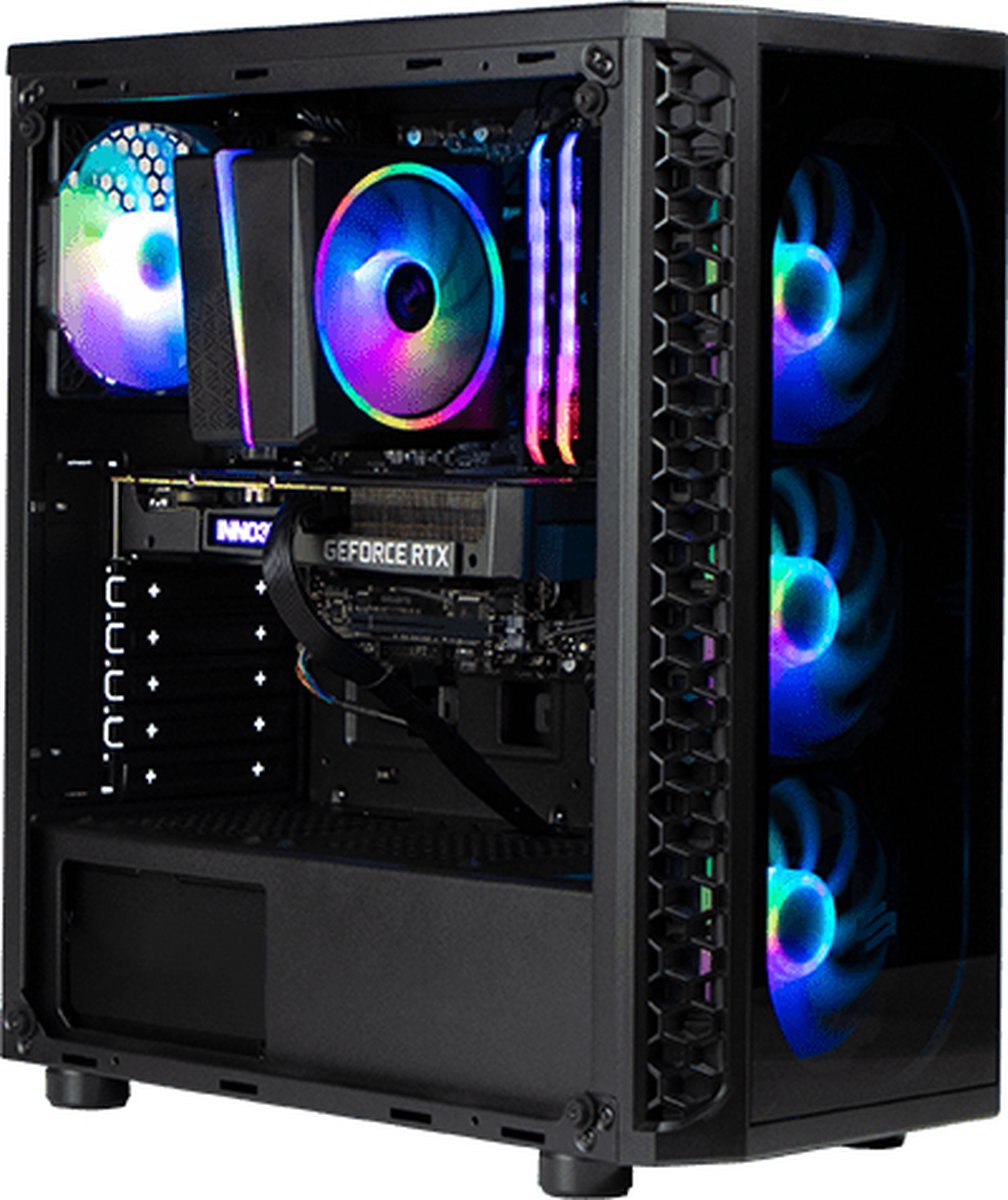 Gaming PC Redux Gamer A56 R37T - NVIDIA GeForce RTX 3070 Ti - AMD Ryzen 5 5600 - 16GB RAM - 1000 GB SSD