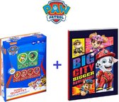 PAW Patrol Kwartet, met PAW Patrol Schrift, Potloden en Stickers