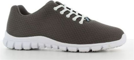 Safety Jogger Oxypas Kassie O1 Sneaker SlipvastSRC Donkergrijs – Maat 44