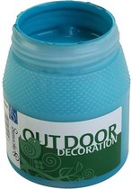 Decoratieverf - Buitenverf - Blauw - Outdoor Verf - 250 ml