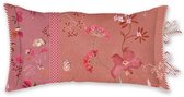 Pip Studio sierkussen Tokyo Bouquet pink 35x60 -
