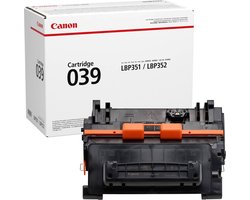 Canon - 039BK - 0287C001 - Toner zwart