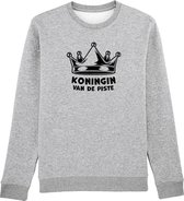 Koningin van de piste Rustaagh sweater maat 3XL - grijs - bedrukt - unisex -ski