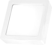 Braytron LED Plafondlamp Plafonnière Opbouw - Vierkant- Wit- 36W -6500K Koel Wit licht