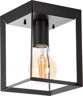 MLK - Plafondlamp - 107 - 1 Licht punt - E27 - 40 Watt - Zwart