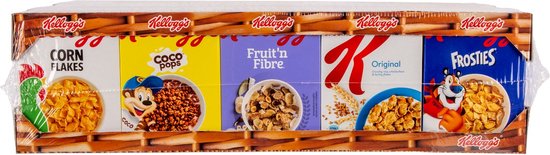 Foto: Kellogg s combitray ontbijtgranen portieverpakkingen doos 35 pakken 35 gram