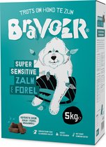 Bravoer Super Sensitive Zalm & Forel - Hondenvoer - 5 kilo