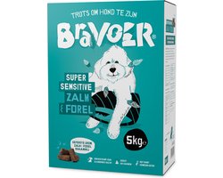 Bravoer Super Sensitive Zalm & Forel - Hondenvoer - 5 kilo