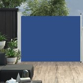 vidaXL Tuinscherm uittrekbaar 170x500 cm blauw