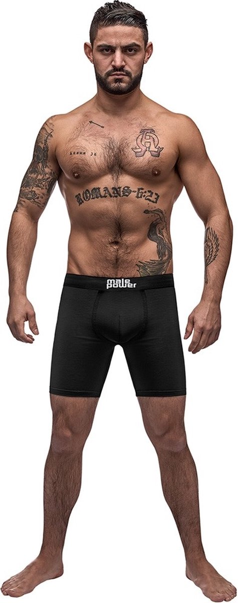Male Power Black Nite - Lange Short black XL