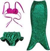 Kostuums voor meisjes - Prinsessenkostuum - Zeemeermin - Groen - Maat 6