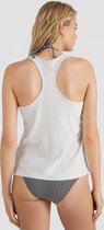 O'Neill T-Shirt Women SUNRISE TANKTOP White Melange L - White Melange 100% Katoen Scoop Neck