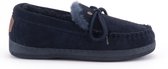 Warmbat Koala Women Suede Dames Sloffen - Donkerblauw - Maat 41