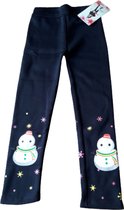 Kerstlegging - Meisjes - Donkerblauw - Maat 122/140