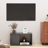 Tv-meubel 60x24x32 cm spaanplaat grijs