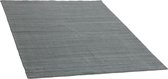 Arctic Plain Dark Grey Vloerkleed - 170x240  - Rechthoek - Laagpolig Tapijt - Industrieel - Antraciet, Grijs