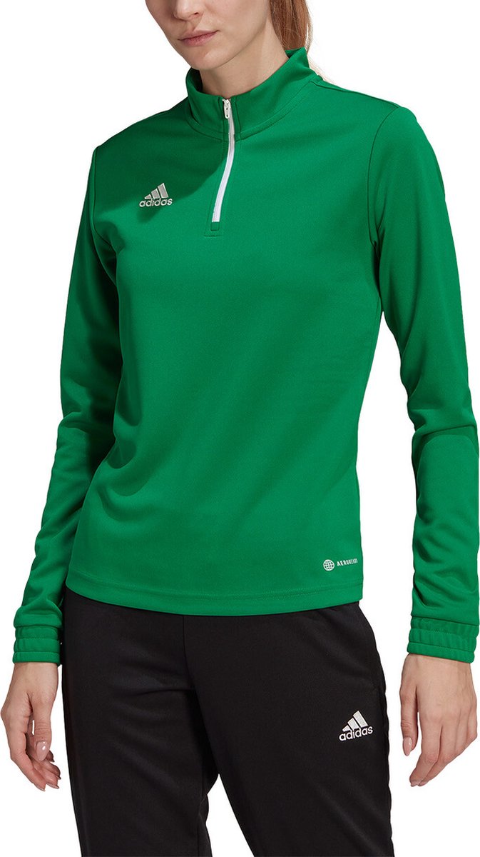 adidas - Entrada 22 Training Top Women - Groene Training Top-S