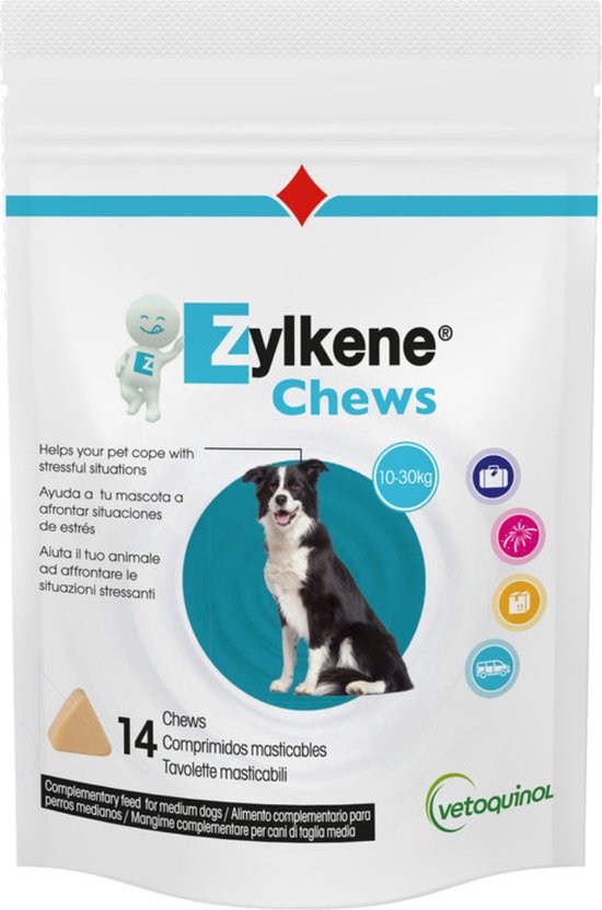Zylkène Chews 225 mg (14 stuks) - voor hond (10-30kg)