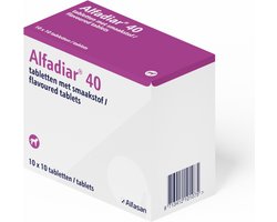 Alfa Alfadiar 40 - 10 tabletten - 10 stuks