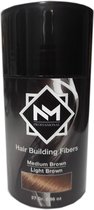 NM Professional Haarpoeder Hairbuilding fibers Medium Brown 27Gram
