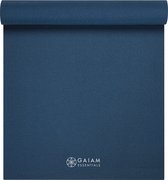 Gaiam Essentials Yoga Mat Navy 6mm